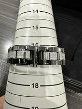純正ダイヤ　CHANEL J12 41ミリクロノ　超高級フルダイヤメンズ腕時計　9Pダイヤ　鑑別書付属　1スタ　H 2419 シャネル_画像9