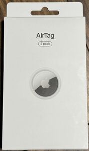AirTag　エアータグ　４個パック　新品　　apple