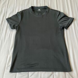 ユニクロ　× セオリー　L ブラック 黒 Tシャツ 半袖Tシャツ カットソー 46 48 M 程度