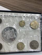 フランス　1974　コインセット　FLEURS DE COINS アンティーク　コイン　シルバー　銀貨_画像6