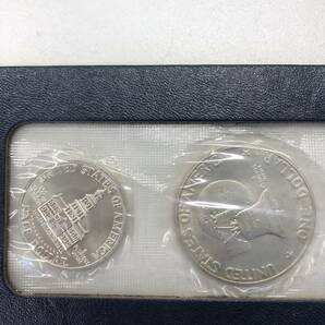 アメリカ建国200周年記念 銀貨セット 1ドル ハーフダラー 25セント リバティコイン 1776-1976 コイン アンティークの画像4