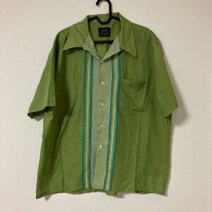 XLサイズ　日本製オープンカラー 半袖シャツ 