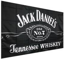 ★室内装飾仕様★ JACK DANIEL’S J01 ジャックダニエル旗 インテリア ガレージ雑貨 アメリカ雑貨 パブグッズ バー フラッグ アンティーク_画像2