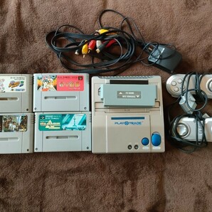 1円 FC DUAL NES SNES ファミコン スーパーファミコン 互換機 ソフト4本 動作未確認 奇々怪界 ゼルダの伝説 の画像1