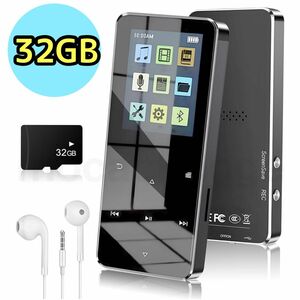 MP3プレーヤー 32GB大容量 128GBまで拡張可能Bluetooth5.1