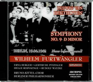 ARCHIPEL フルトヴェングラー/ベートーヴェン交響曲第9番「合唱」