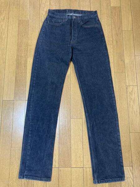 80s LEVIS 501 ブラック デニムパンツ W31 L36 リーバイス levi's 501-0658 先染め 黒 ビンテージ USA製