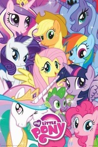 マイリトルポニー ポスター ( Collage ) 9417 My Little Pony トモダチは魔法 アニメ キャラクター 雑貨 グッズ 輸入 インポート