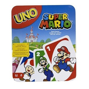 スーパーマリオ ウノ UNO 缶ケース入り 17724 SUPERMARIO Nintendo グッズ おもちゃ ゲーム テーブルゲーム カードゲーム ウノジュニア