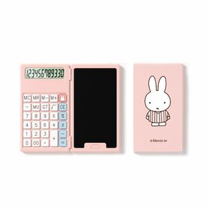 【日本未発売】新品未使用★ミッフィー×MIPOW★電卓＆電子メモパッド ピンク