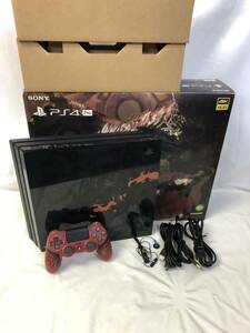 「動作良好」PS4 Pro リオレウスエディション モンスターハンター モンハン プレステ4 Playstation4 MONSTER HUNTER WORLD LIOLEUS EDITION