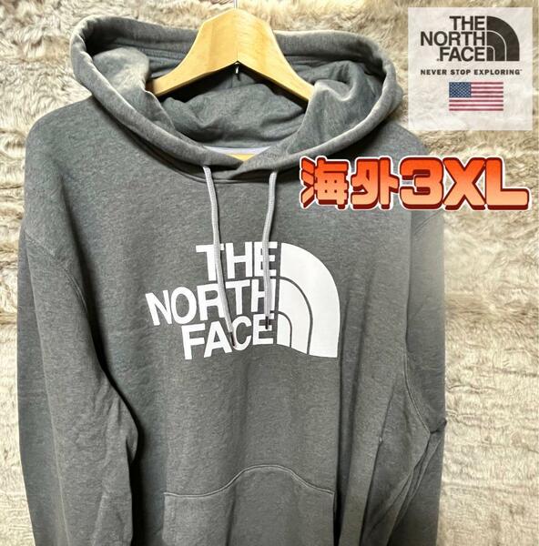 THE NORTH FACE ザノースフェイス パーカー グレー プルオーバー