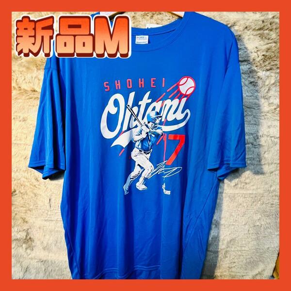 【新品】Los Angeles Dodgers ロサンゼルス ドジャース 大谷翔平 背番号 サインプリント Tシャツ Mサイズ