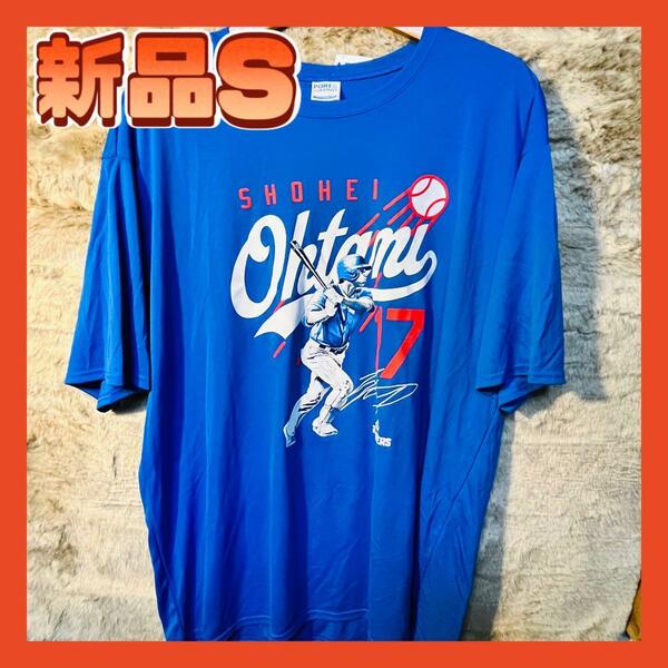 【新品】Los Angeles Dodgers ロサンゼルス ドジャース 大谷翔平 背番号 サインプリント Tシャツ Sサイズ