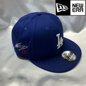 【日本未発売】 MLB公式 ニューエラ NEWERA ドジャース キャップ Dodgers cap 大谷翔平 サイン 刺繍入り