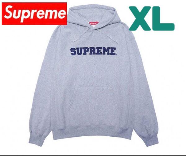 Supreme パーカー グレー XL Heather Grey シュプリーム カリージェト フーディー スウェットシャツ ヘザー グレー XLサイズ