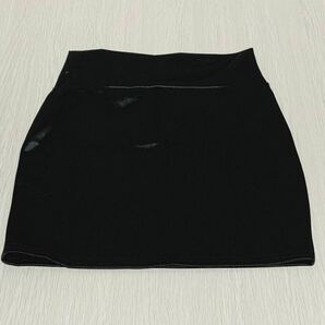 L マイクロ タイトスカート ミニスカート フェイクレザー ブラック 黒 レディースの画像6