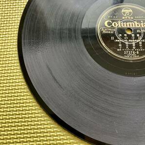 Columbia 茶目子の一日 SP盤 レコードの画像6