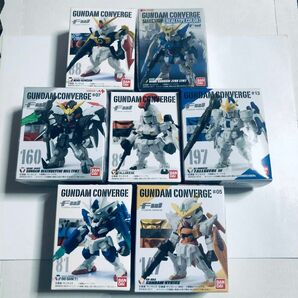 ガンダムコンバージ GUNDAM CONVERGE 7種 セット ウィングガンダム ダブルオー ほか