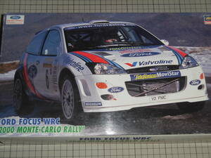 ハセガワ　　　　　　1/24　　フォード　フォーカスWRC　”2000　モンテカルロラリー