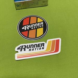 4Runner Nation　★２枚セット★　ステッカー　USDM　4ランナーネイション　ハイラックスサーフ　サーフ　トヨタ