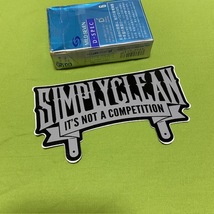 ☆Simply Clean ★PLAQUE★　ステッカー　USDM シンプリークリーン_画像1