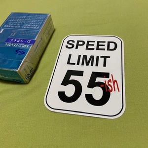 BayPride　★ Speed Limit 55-ish★　ステッカー　タイプ２　T２　バス　空冷　VWBUS VW フォルクスワーゲン　ベイプライド