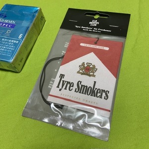 ILBドライバーズ クラブ★Tyre Smokers★エアフレッシュナー　ILB Drivers Club