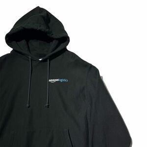 Champion Reverse Weave スウェットパーカー Amazon プリント チャンピオン リバースウィーブ アマゾン プルオーバー 企業系