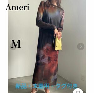 Ameri MIRANDA TAIDAI SHEER LONG TOP