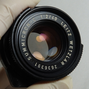 Leica CL ５０周年_超稀少モデル（説明の概要をご参照）& SUMMICRON-Cの画像7