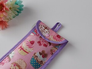  loop attaching!27 column for soroban case * cupcake pink for girl chopsticks inserting 