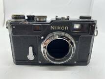 希少[動作品/整備済み] ニコン Nikon S3 Black レンジファインダーフィルムカメラ　_画像7
