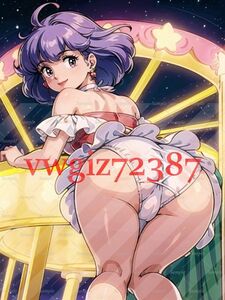 AN-485 1G 森沢優 魔法の天使クリィミーマミ クリーミーマミ 同人 ポスター A4 アニメ 高品質 anime 美少女 イラストアートポスター