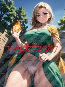 AN-797 1G ビアンカ ドラクエ5 ドラゴンクエスト 同人 ポスター A4サイズ アニメ 高品質 anime 美少女 巨乳 イラストアートポスター