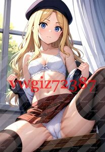 AN-2748 2G フレンダ とある魔術の禁書目録 同人 A4サイズ ポスター アニメ 高品質 anime 制服 美少女イラストアートポスター