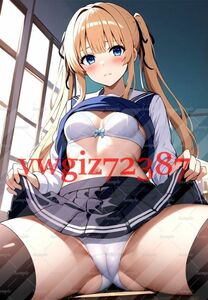 AN-2831 2G 澤村・スペンサー・英梨々 冴えない彼女の育てかた 同人 A4サイズ ポスター アニメ 高品質 anime イラストアートポスター