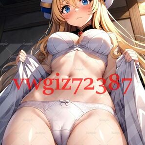 AN-2718 2G 女神官 ゴブリンスレイヤー同人 A4サイズ ポスター アニメ 高品質 anime 制服 巨乳 美少女 イラストアートポスターの画像1