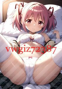 AN-2778 2G 鹿目まどか まどマギ 魔法少女まどか☆マギカ 同人 A4 ポスター アニメ 高品質 anime 制服 美少女イラストアートポスター