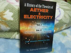 （洋書）A History of the Theories of Aether and Electricity