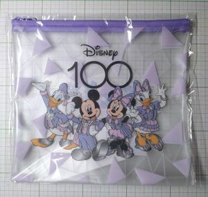 ディズニー100　フラットポーチ　