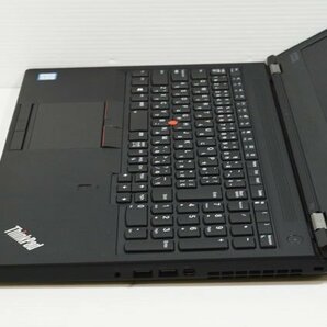 A0422 Lenovo ThinkPad P52 第8世代 Core i7 8750H 2.20GHz Quadro P1000 メモリ無し SSD無し OS無し AC無し バッテリー無し JUNK ジャンクの画像6