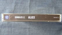 ALICE/Alice/アリス【 SINGLES 2/シングルス２】ポリスター時代のA・B面シングルコレクション★シングル、オリジナルアルバム未収録曲あり_画像3