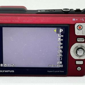 動作確認済み OLYMPUS デジタルカメラ Tough TG-820 レッド 防水プロテクター付き オリンパス 即決の画像4