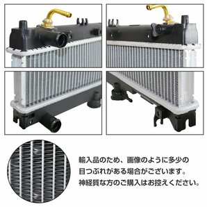 ラジエーター スズキ ジムニー JB23 JB23W 1型-6型 1998-2008 H10-H20 AT 用 17700-80A10 17700-80A11 17700-81A11 前期-中期 K6Aの画像2