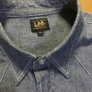 Lee A00112 ㈱エドウィン商事 青ダンガリーシャツの画像1