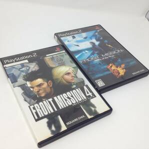 PS2 フロントミッション 4 ５ 二本まとめて セット ( FRONT MISSION ～ Scars of the War ～ )の画像1