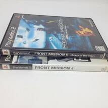 PS2 フロントミッション 4 ５ 二本まとめて セット ( FRONT MISSION ～ Scars of the War ～ )_画像7