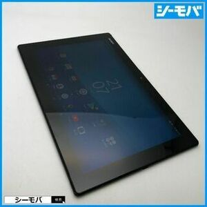 タブレット SIMフリーSIMロック解除済 au SONY Xperia Z4 Tablet SOT31 ブラック 美品 10.1インチ バージョン7.0 RUUN14082