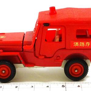 トミカ DANDY MITUBISHI JEEP J3R（消防庁）の画像3